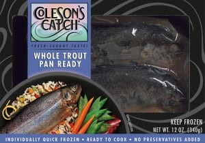 Whole Trout Pan Ready