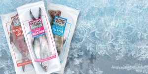 Flash Frozen Fish