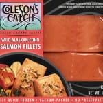 Coho Salmon Fillets - Flash Frozen